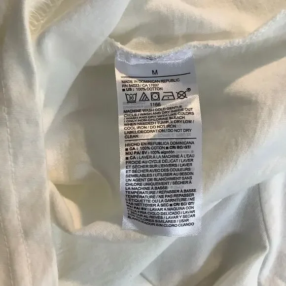 Old Navy Life In The Fast Lane Fast Food T-Shirt Medium NWT - Picture 5 of 6